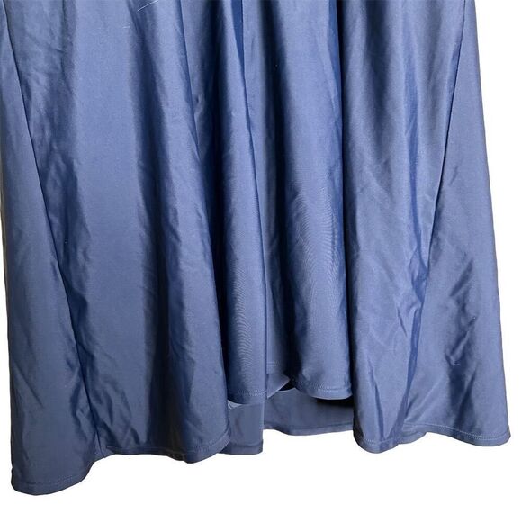 Avenue Women's Plus Size 22 Blue Tie-Dye Swimdress - Picture 7 of 9